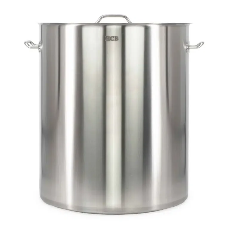 HCB Kookpan – todas las fuentes de calor – 198 litros – acero inoxidable