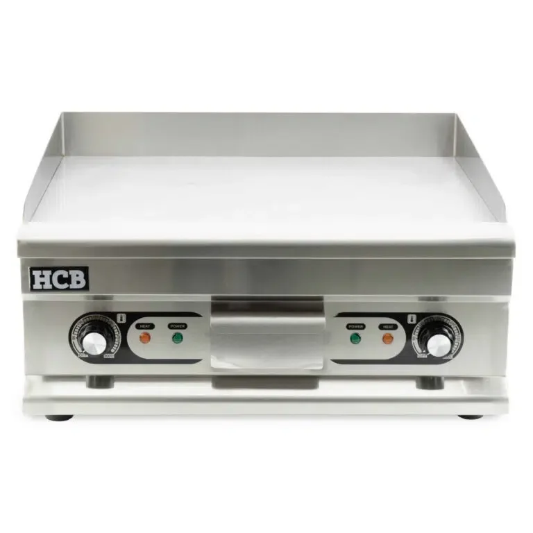 HCB Plancha – lisa – 60 cm – 400V – acero inoxidable