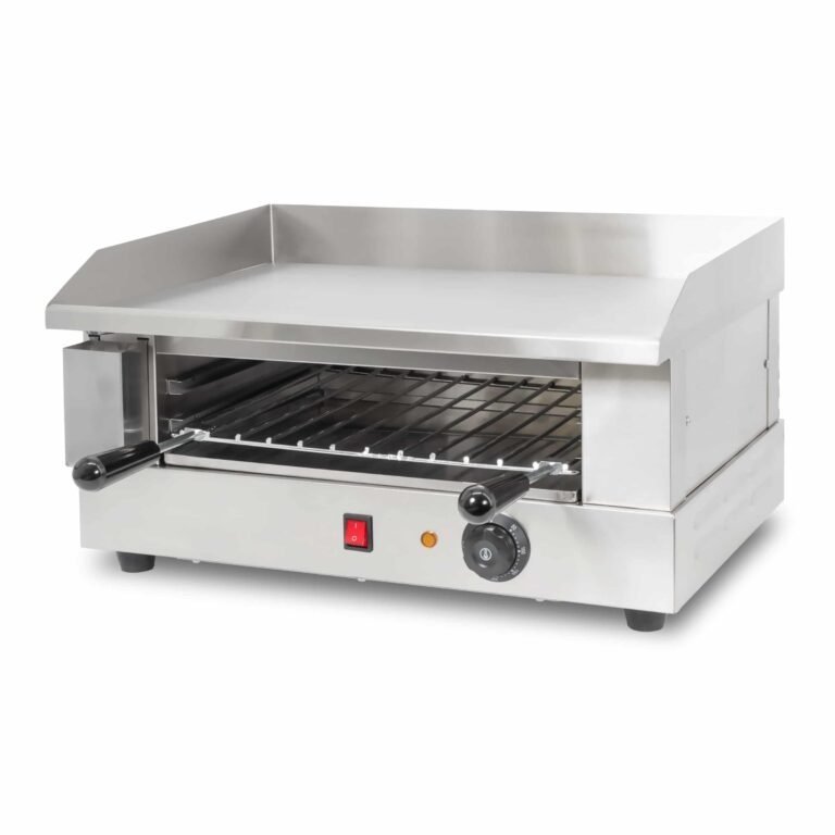 HCB Plancha – lisa – grill salamandra – 55 cm – 110V – acero inoxidable