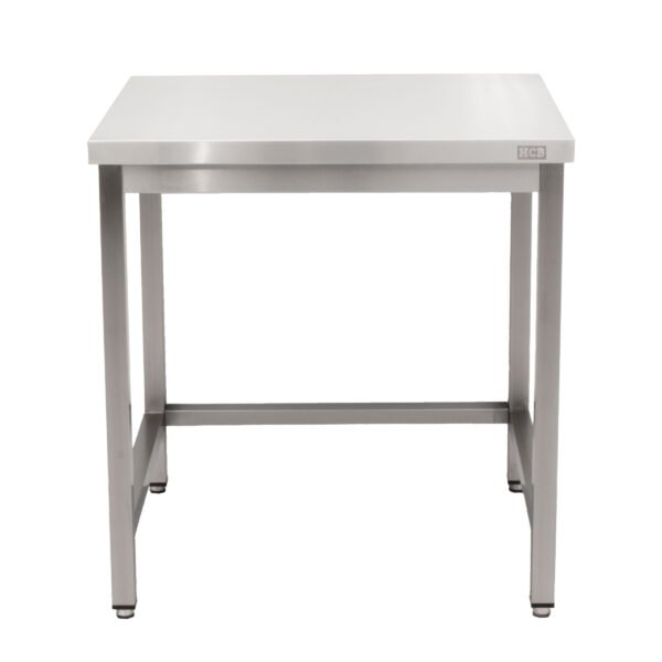 Mesa de Trabajo HCB Pro-line – 80 x 70 x 85 cm – acero inoxidable