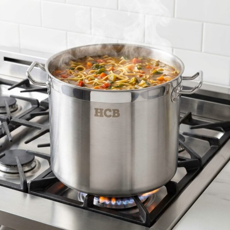 HCB Olla de Cocción – todas las fuentes de calor – 17 litros – Acero Inoxidable