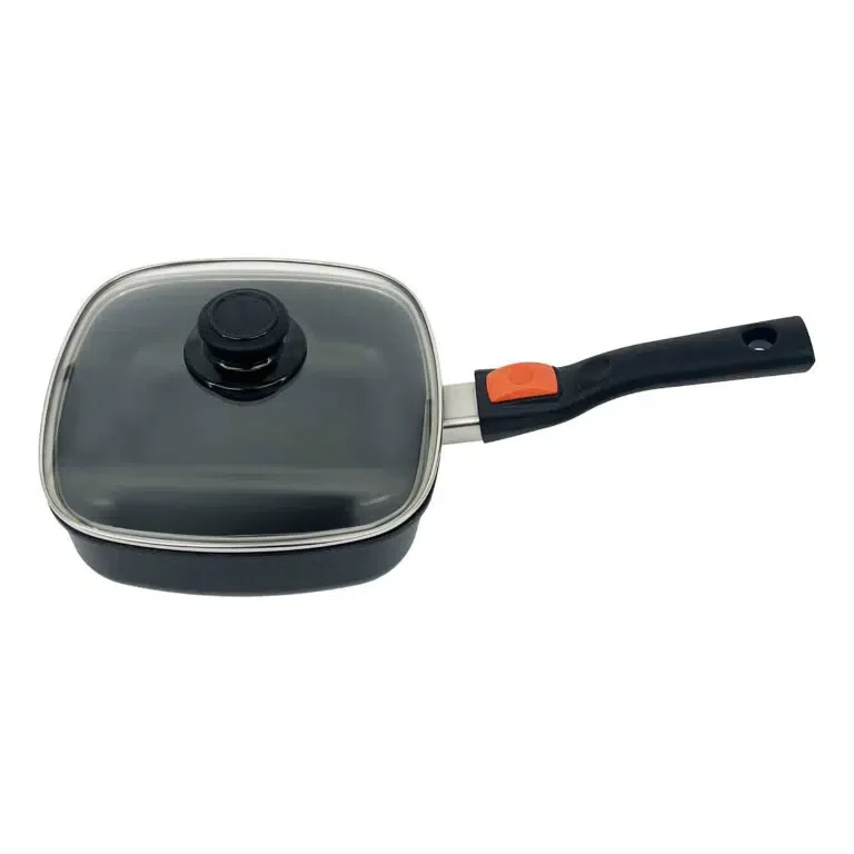 Eurolux Frying Pan – 20 x 20 cm – cast iron – ceramic