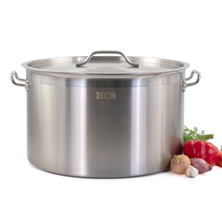HCB Olla de Cocción – todas las fuentes de calor – 44 litros – acero inoxidable