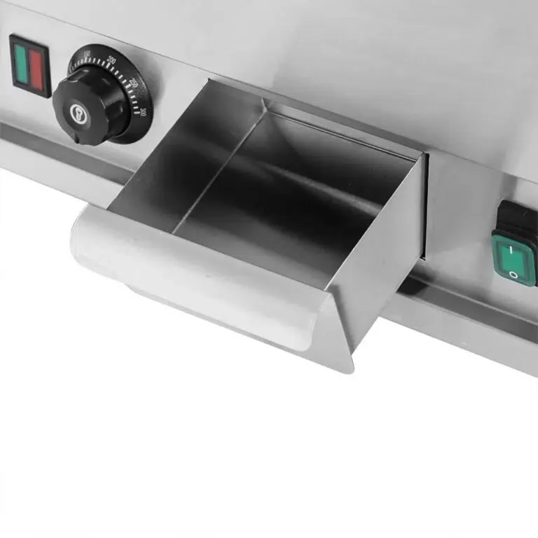 HCB Plancha – lisa – 66 cm – 400V – acero inoxidable
