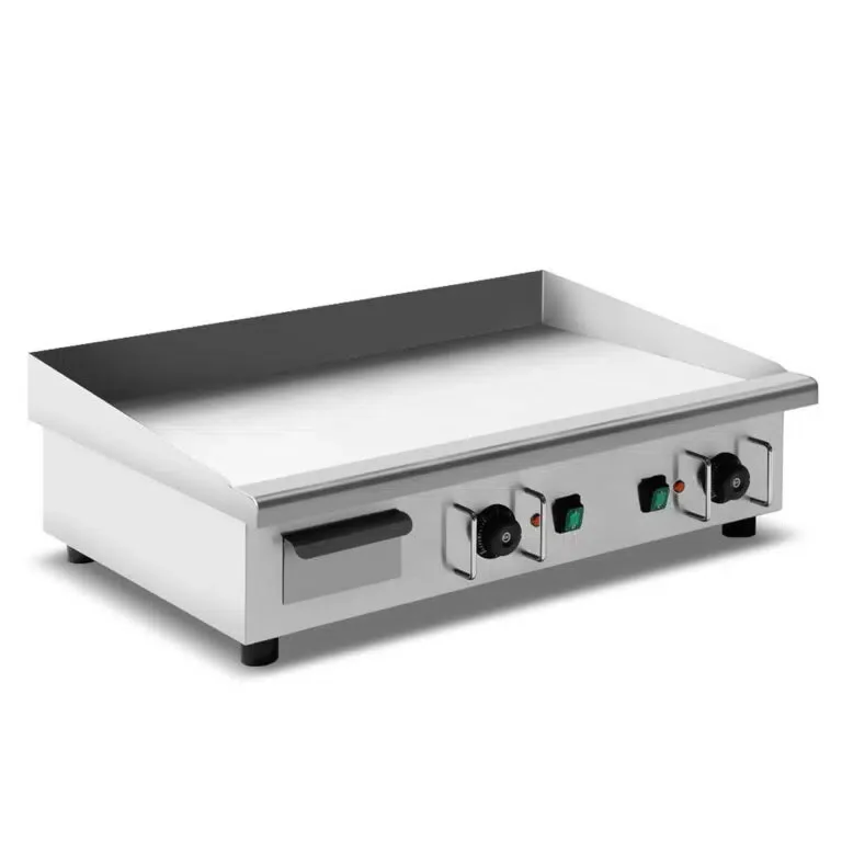 HCB Plancha – lisa – 74 cm – 400V – acero inoxidable