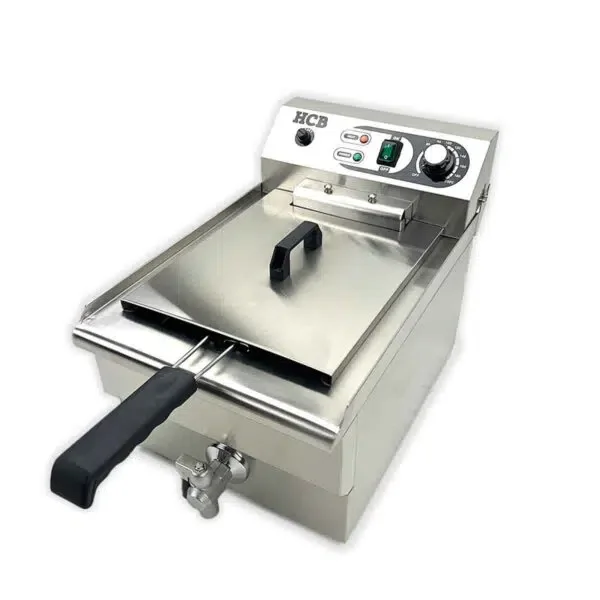 HCB Fryer – 14 liters – 400V – stainless steel