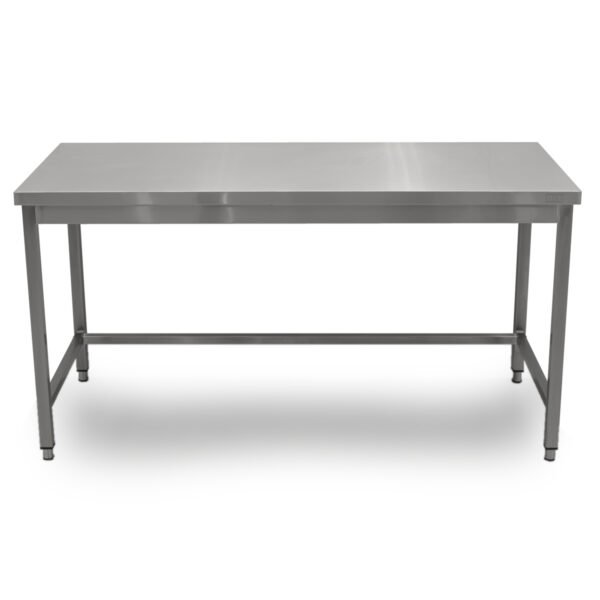 Mesa de Trabajo HCB Basic-line – 160 x 70 x 85 cm – acero inoxidable