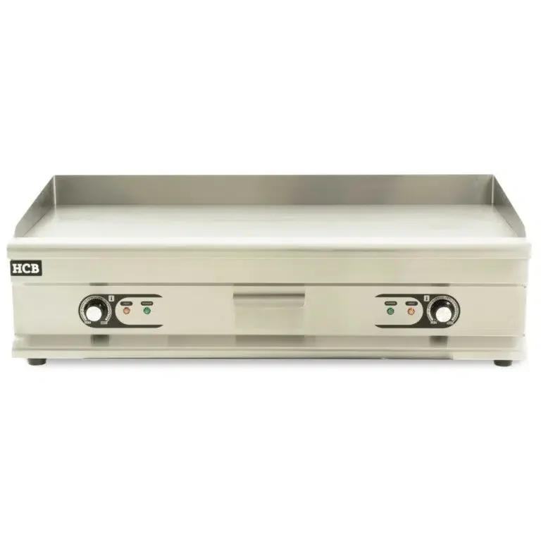 HCB Plancha – lisa – 100 cm – 400V – acero inoxidable