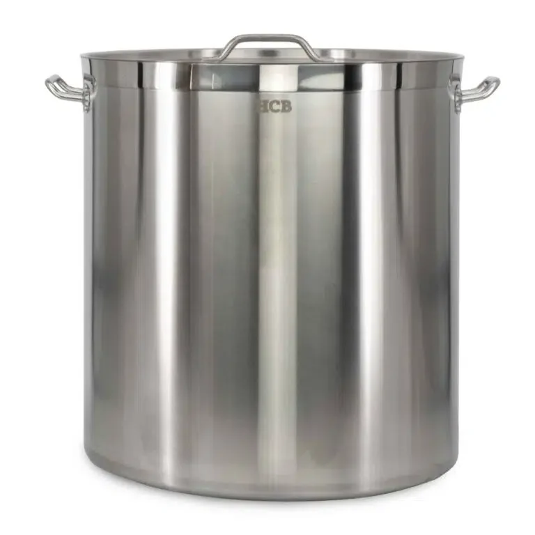 HCB Olla de Cocción – todas las fuentes de calor – 140 litros – Acero Inoxidable