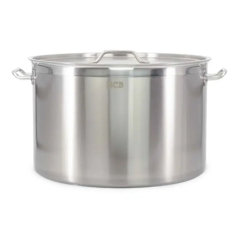 HCB Olla de cocción – todas las fuentes de calor – 113 litros – acero inoxidable