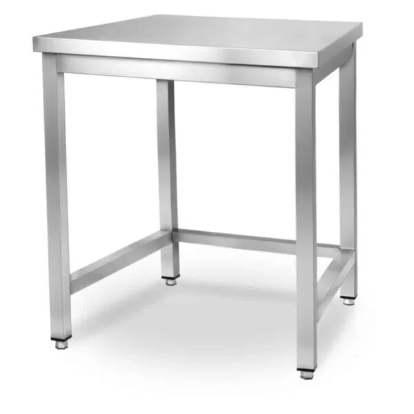 Mesa de Trabajo HCB Basic-line – 70 x 60 x 85 cm – acero inoxidable