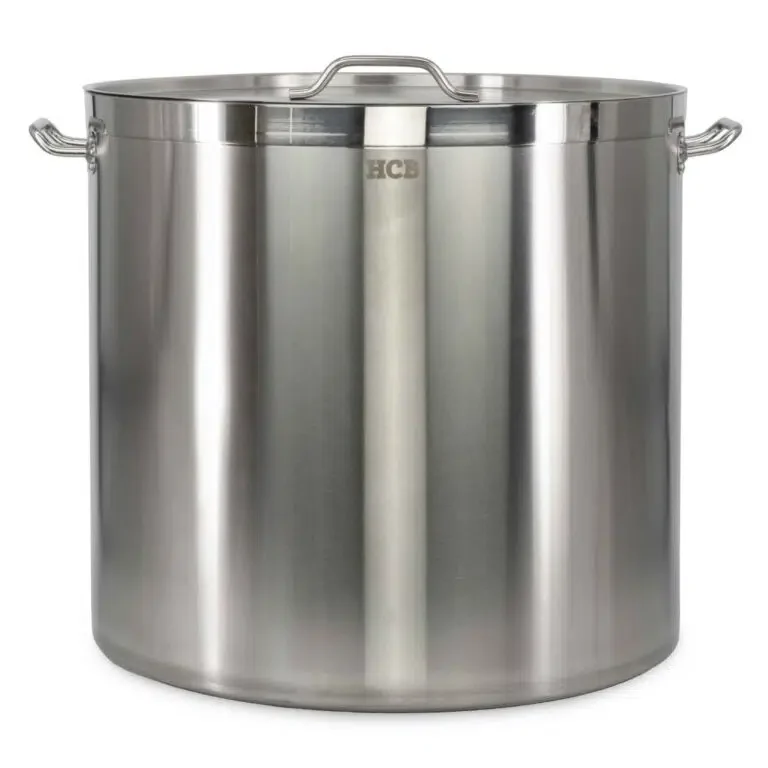 HCB Olla de cocción – todas las fuentes de calor – 160 litros – acero inoxidable