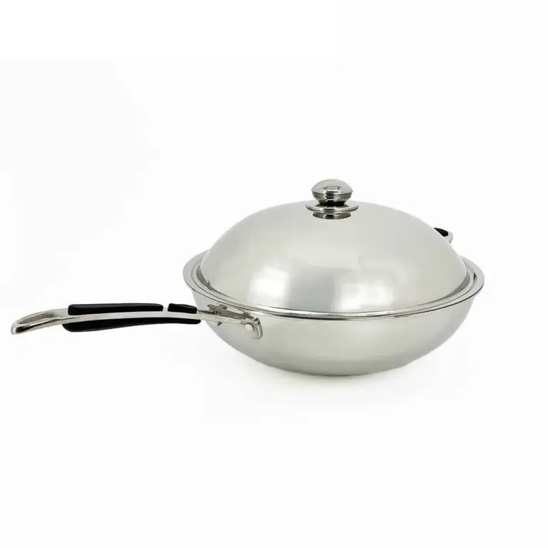 HCB Wokpan – inducción – 36 cm – RVS