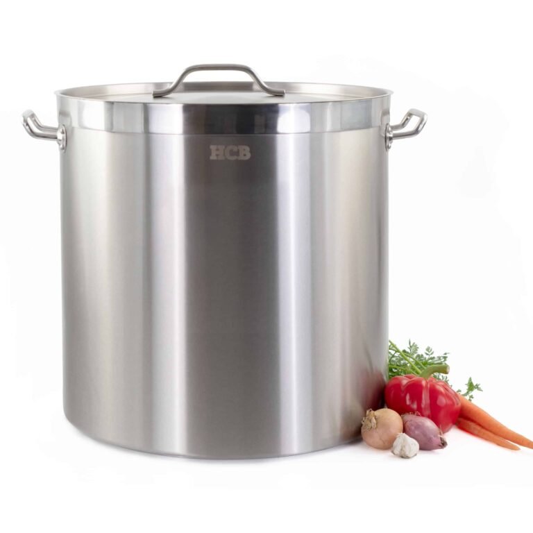HCB Olla de Cocción – todas las fuentes de calor – 71 litros – Acero Inoxidable