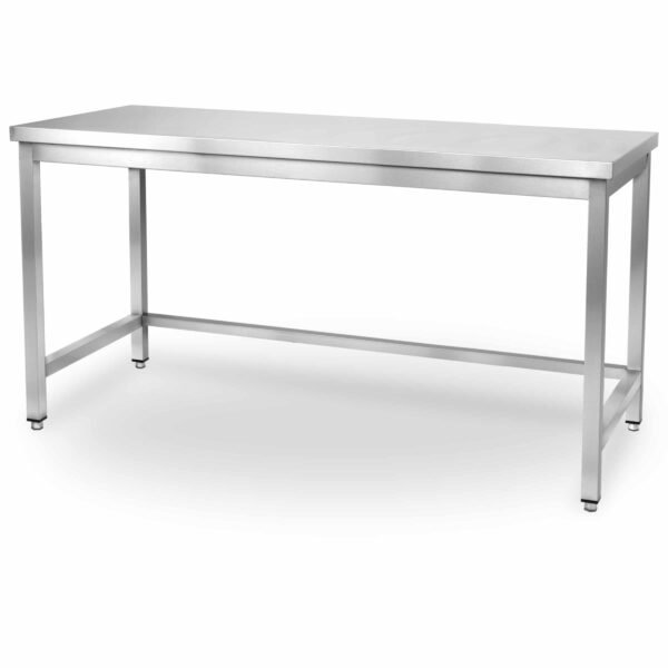 Mesa de Trabajo HCB Basic-line – 200 x 60 x 85 cm – acero inoxidable